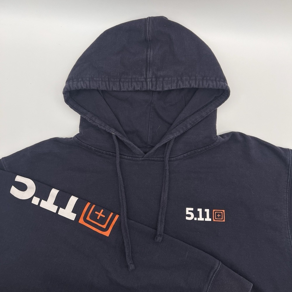 5.11 Tactical Hoodie Mens Large Navy Always Be Ready Pullover Sweatshirt